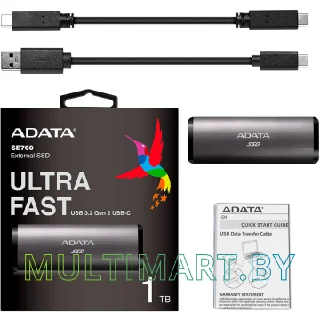Внешний накопитель A-Data SE760 1TB (ASE760-1TU32G2-CTI) картинка 6